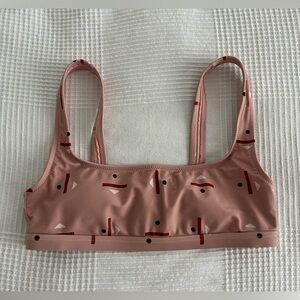 Women’s MADEWELL Caroline Z Hurley Swim top bra SMALL amazing colors